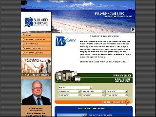 Web site www.bullardhomes.com, Bullard Homes