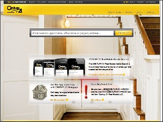 Web site www.century21.com, Larry Butts Realty