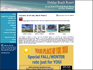 Web site www.condosinc.com, Royal Holiday Beach Resort