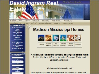 Web site www.davidingram.com, David Ingram Real Estate Inc