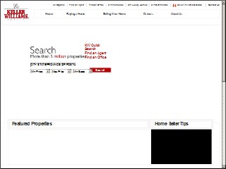 Web site www.kw.com, Keller Williams Realty